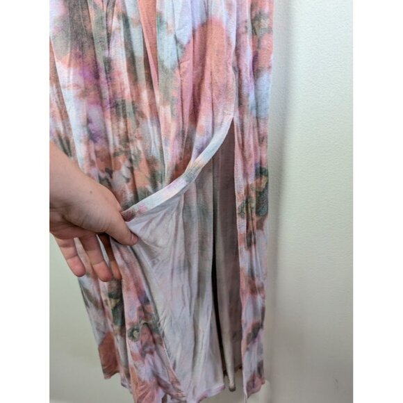 SO Maxi‎ Dress Size XXL Boho Hippie Peasant Summer Tie Dye Fairy Beach Vacation - Picture 6 of 9
